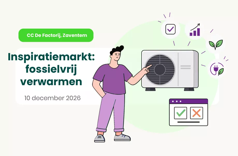 Inspiratiemarkt: fossielvrij verwarmen